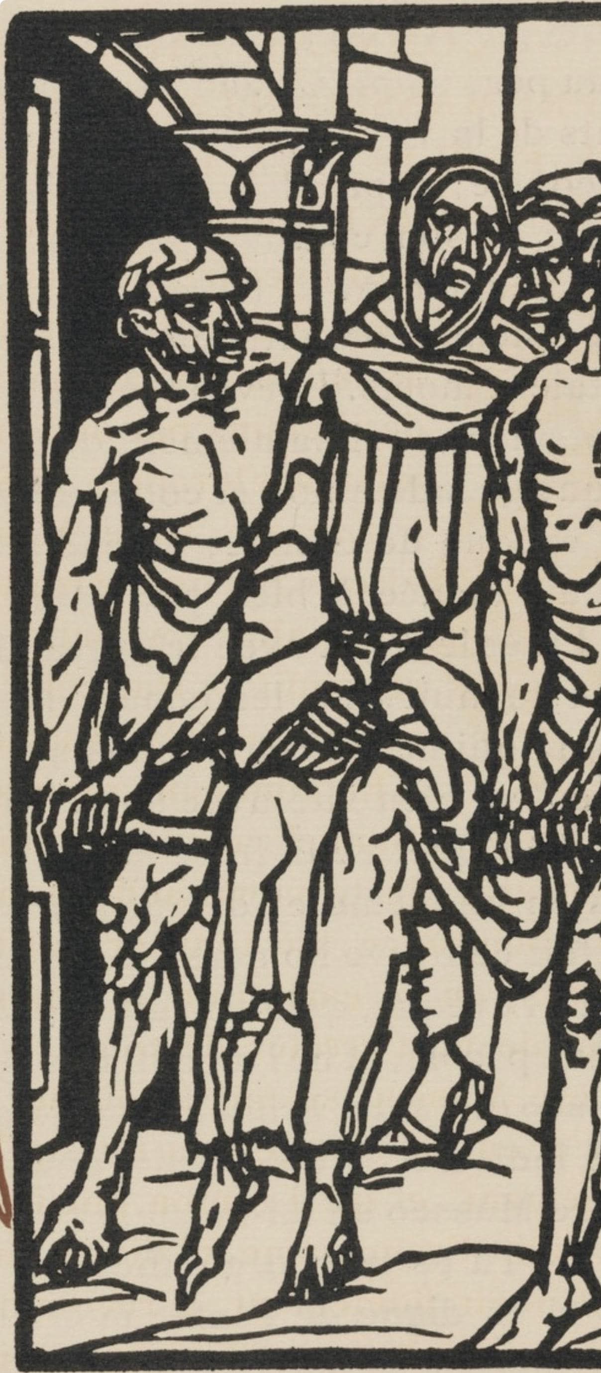 Mile Bernard, Composition (Morane, No. 100), Les Petites Fleurs De St. Franoise, Woodcut