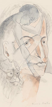 Francis Picabia, Composition, Le Peseur D'Mes (The Weigher Of Souls), Lithograph