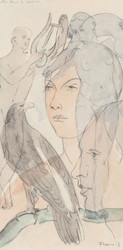 Francis Picabia, Composition, Le Peseur D'Mes (The Weigher Of Souls), Lithograph