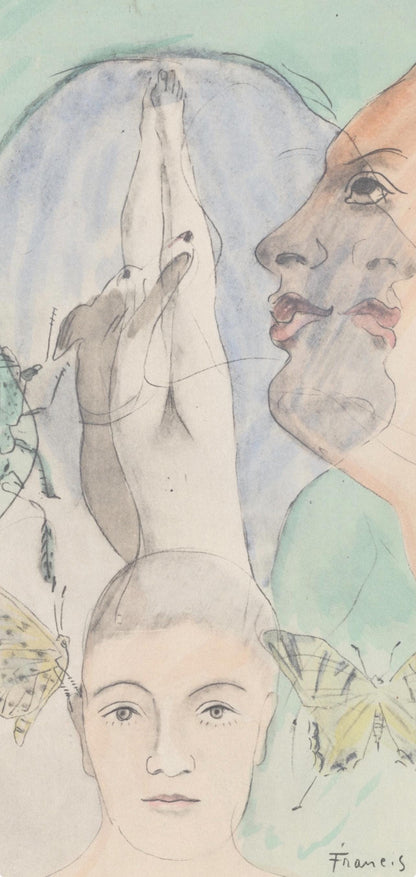 Francis Picabia, Composition, Le Peseur D'Mes (The Weigher Of Souls), Lithograph