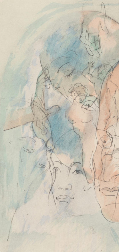 Francis Picabia, Composition, Le Peseur D'Mes (The Weigher Of Souls), Lithograph