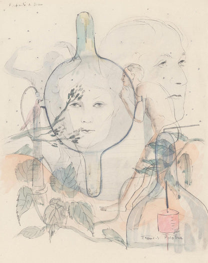 Francis Picabia, Composition, Le Peseur D'Mes (The Weigher Of Souls), Lithograph