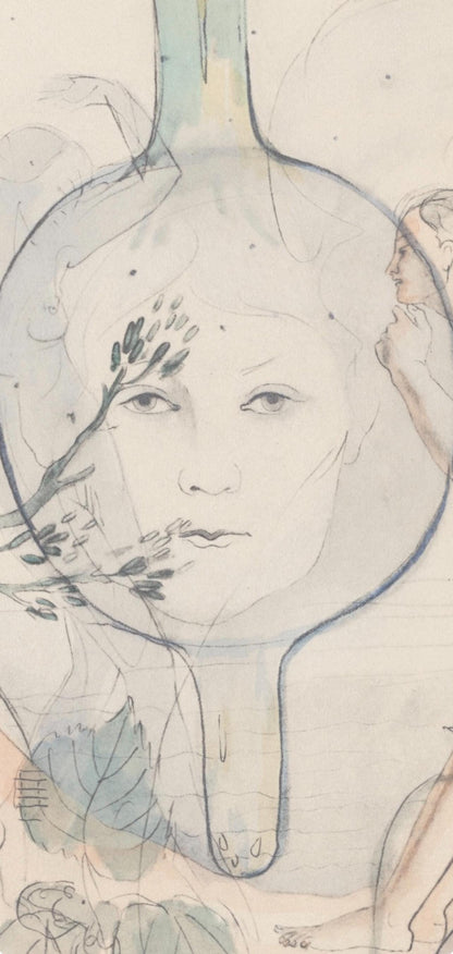 Francis Picabia, Composition, Le Peseur D'Mes (The Weigher Of Souls), Lithograph