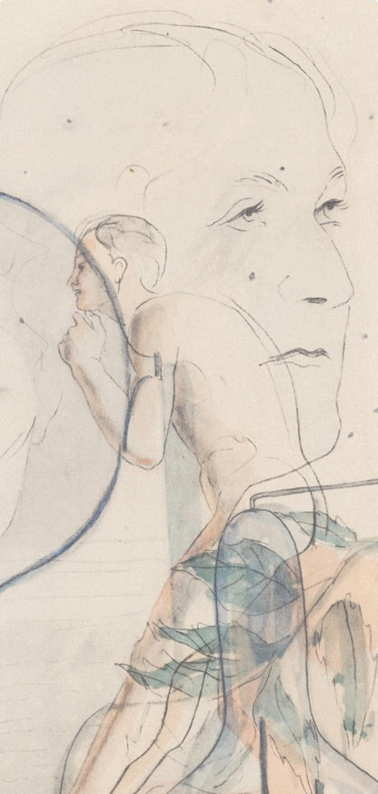 Francis Picabia, Composition, Le Peseur D'Mes (The Weigher Of Souls), Lithograph