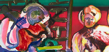 Romare Bearden, Louisiana Serenade (Gelburd/Rosenberg 70-77), Jazz Series, Lithograph