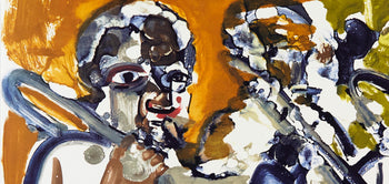 Romare Bearden, Brass Section (Gelburd/Rosenberg 70-77), Jazz Series, Lithograph