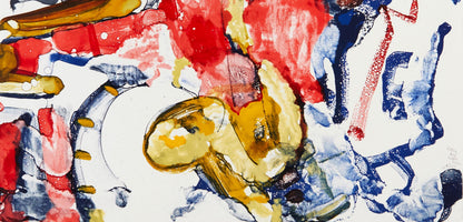 Romare Bearden, Out Corus (rhythm section) (Gelburd/ Rosenberg 70-77), Jazz Series, Lithograph