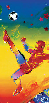 Peter Max, World Cup '94, 1994, Hand Signed, Official Edition Offset Lithograph