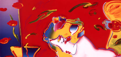 Peter Max, Day Dream: Romance Series, 2000, Hand Signed, Official Edition Offset Lithograph