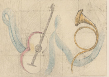 Marie Laurencin, Composition, Les Biches, Lithograph