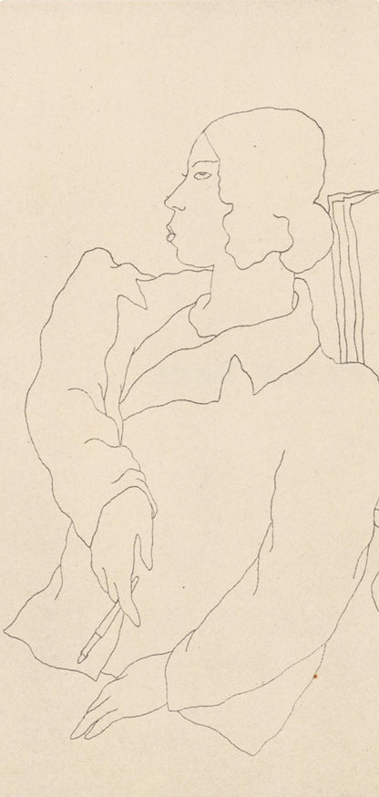 Jean Cocteau, Composition, Les Biches, Lithograph