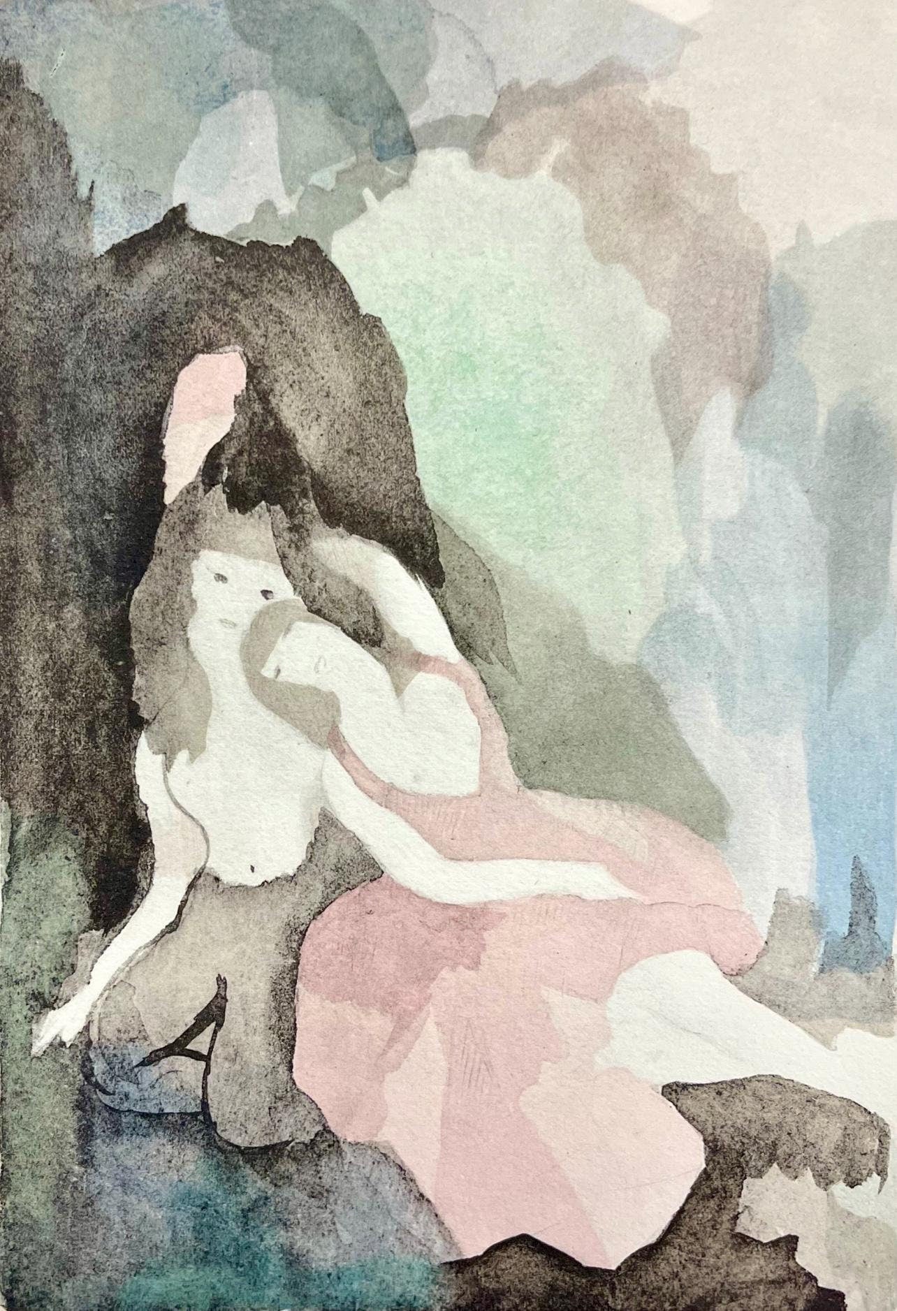 Marie Laurencin, Composition, Marie Laurencin, Lithograph
