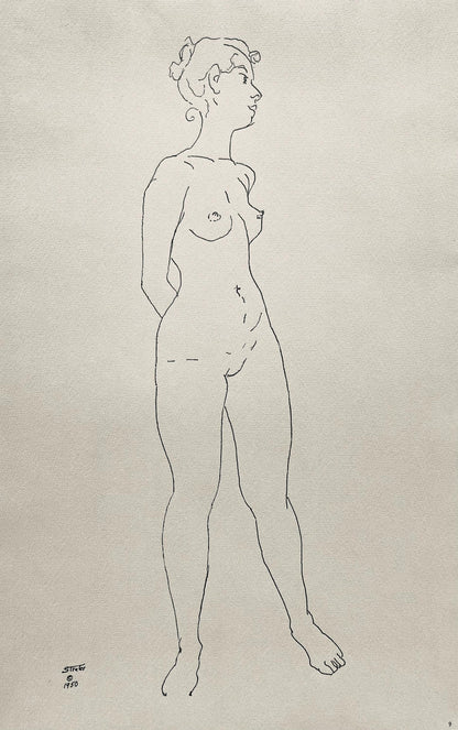 Henry Strater, Composition, 24 Drawings By Henry Strater, Lithograph