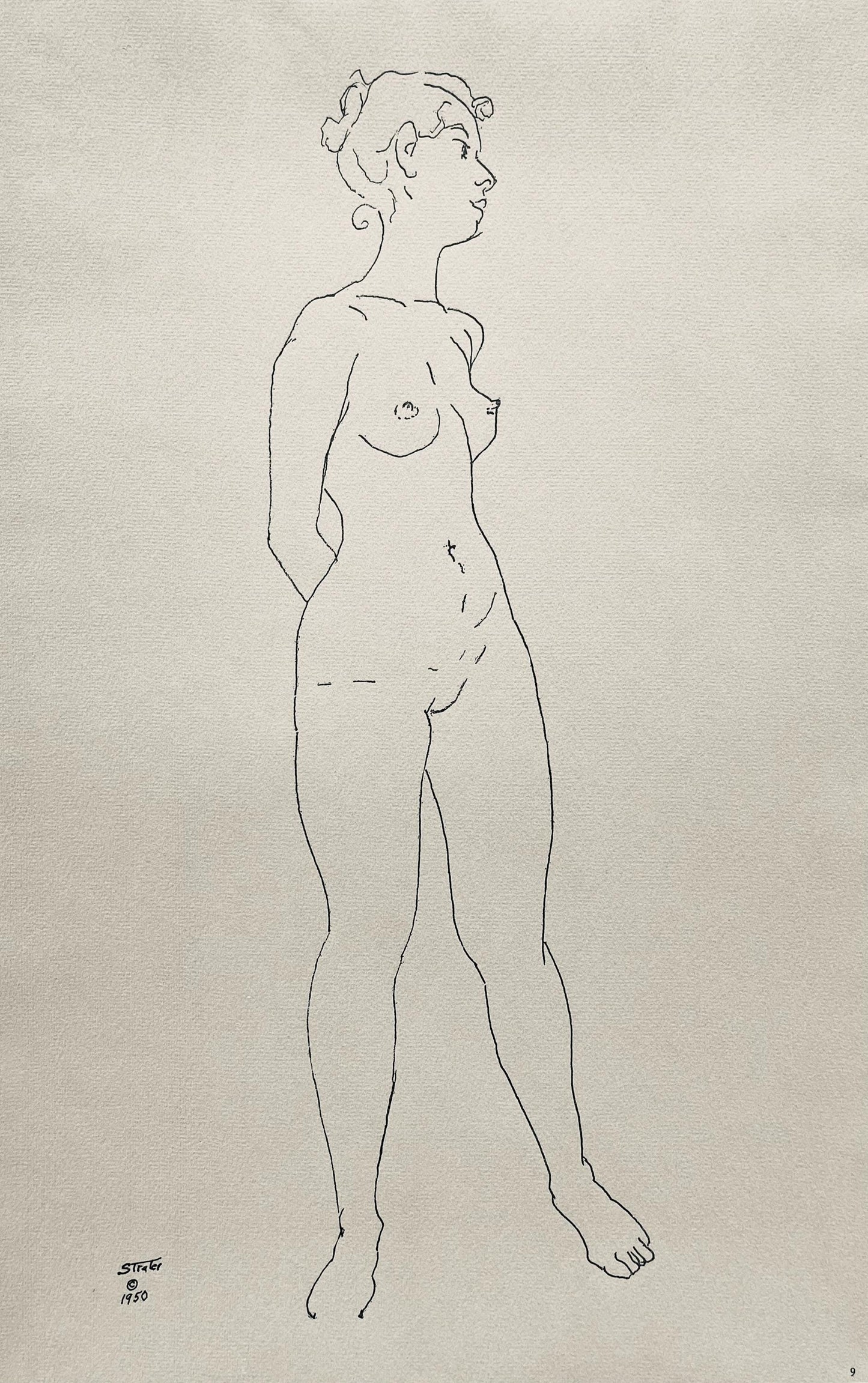 Henry Strater, Composition, 24 Drawings By Henry Strater, Lithograph