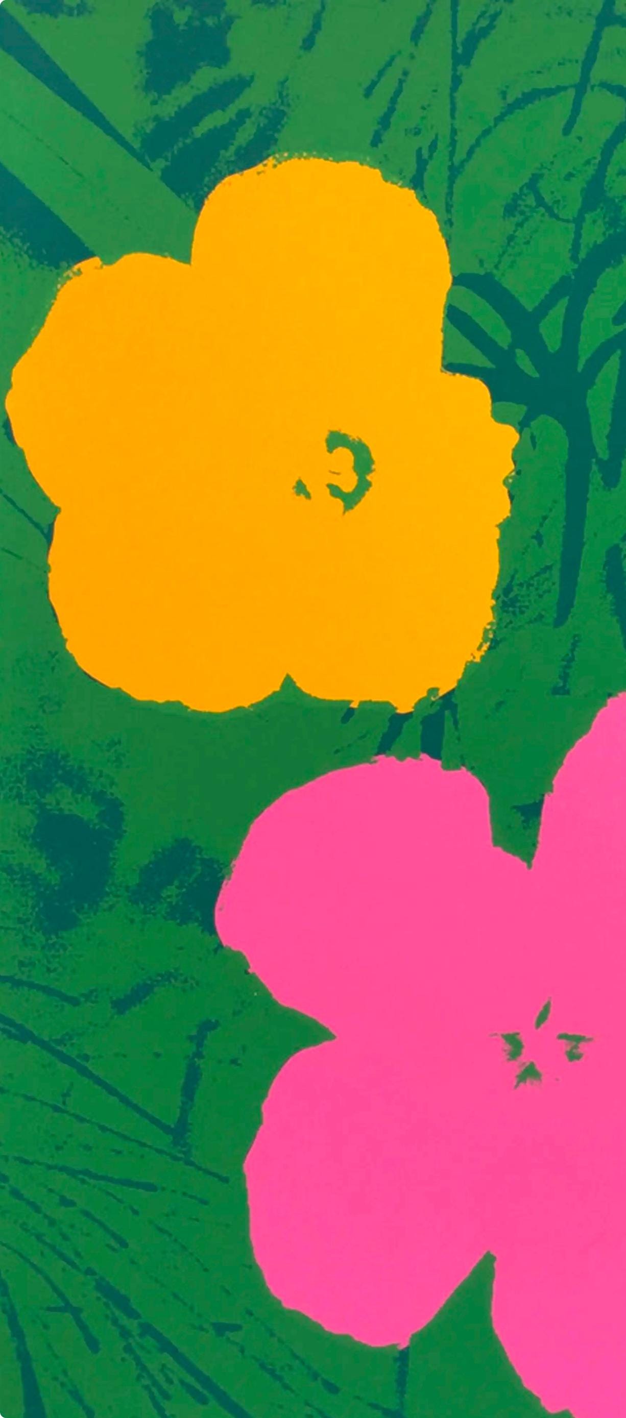 Andy Warhol, Flowers, N68, Official Edition, Sunday B. Morning, Silkscreen