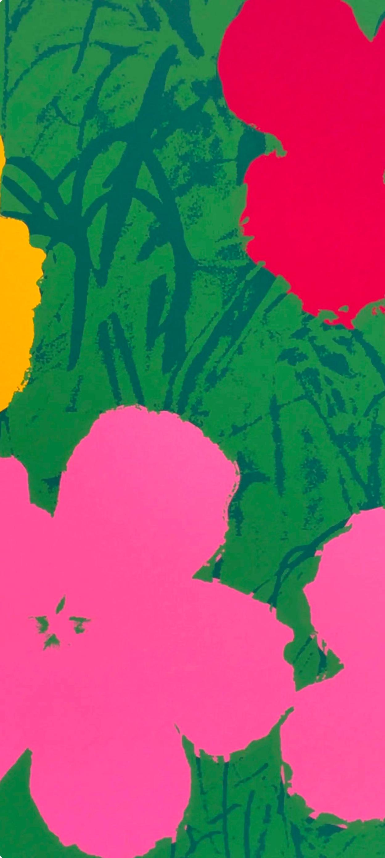 Andy Warhol, Flowers, N68, Official Edition, Sunday B. Morning, Silkscreen