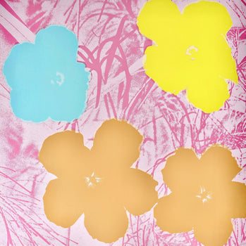 Andy Warhol, Flowers, N70, Official Edition, Sunday B. Morning, Silkscreen