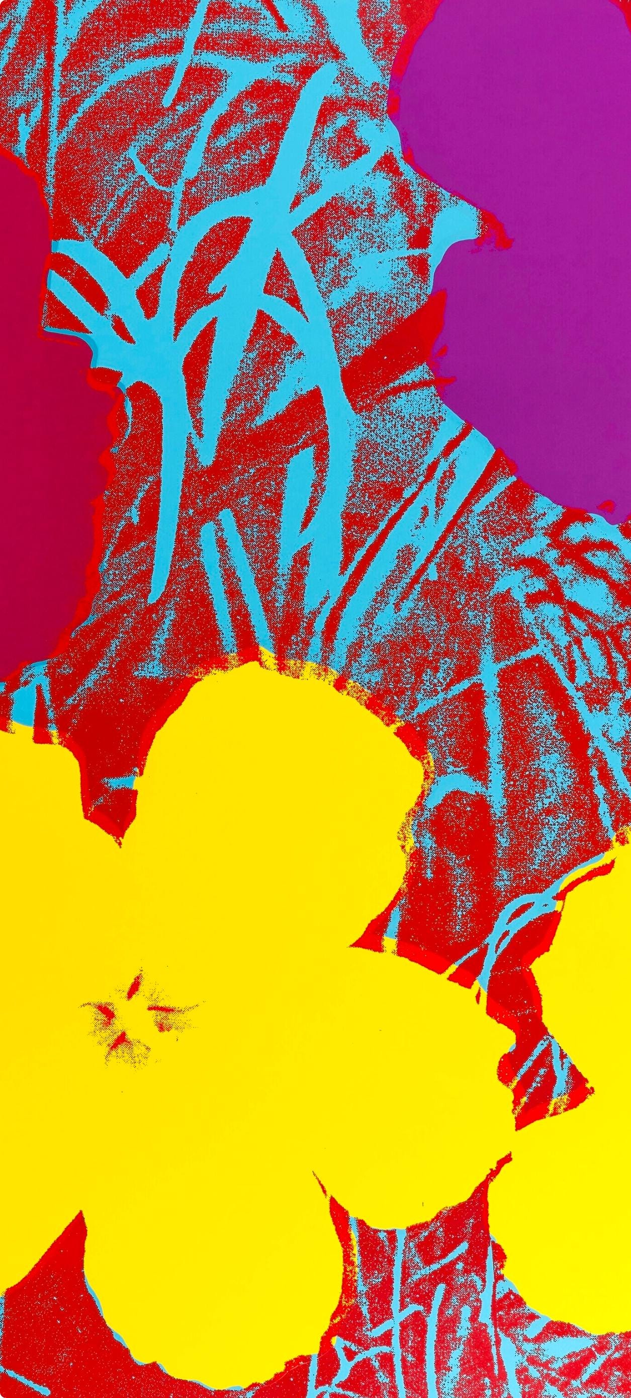 Andy Warhol, Flowers, N71, Official Edition, Sunday B. Morning, Silkscreen