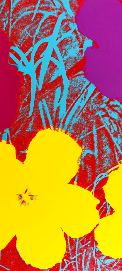 Andy Warhol, Flowers, N71, Official Edition, Sunday B. Morning, Silkscreen