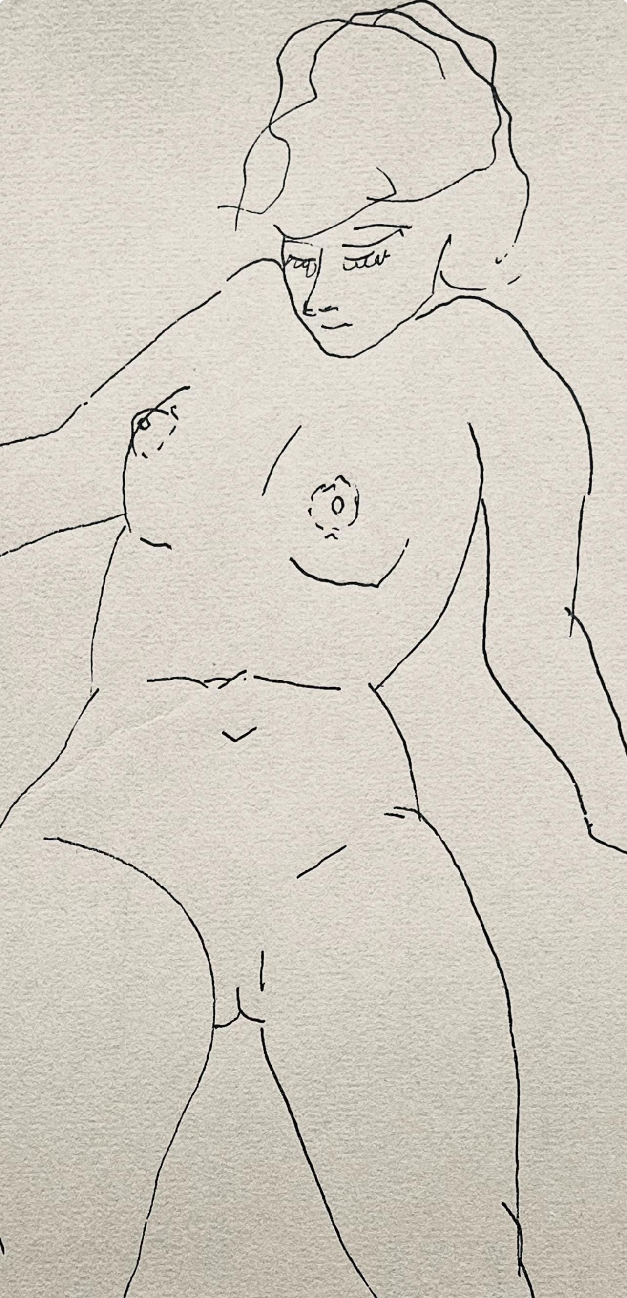 Henry Strater, Composition, 24 Drawings By Henry Strater, Lithograph