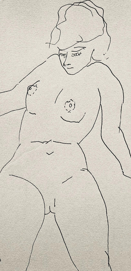 Henry Strater, Composition, 24 Drawings By Henry Strater, Lithograph