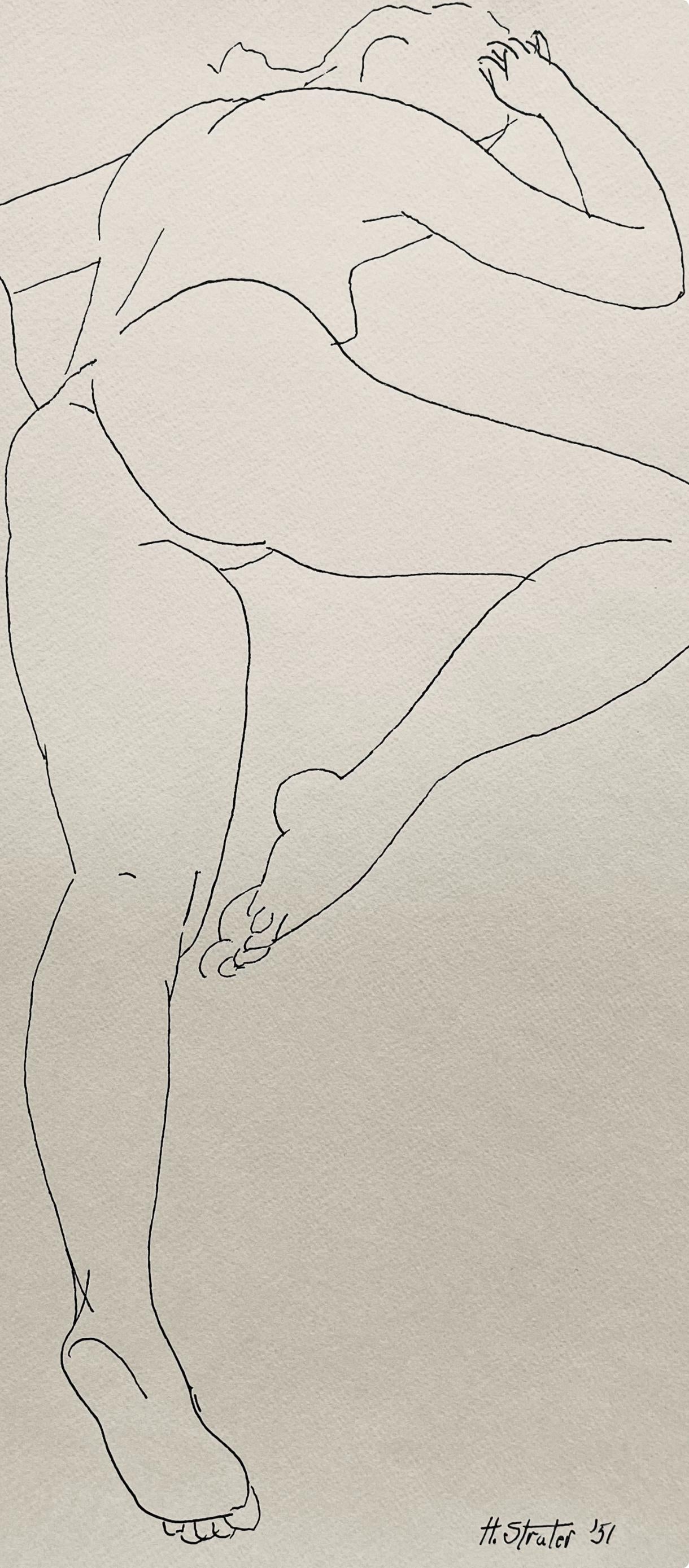 Henry Strater, Composition, 24 Drawings By Henry Strater, Lithograph