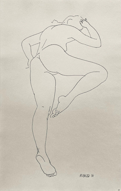 Henry Strater, Composition, 24 Drawings By Henry Strater, Lithograph