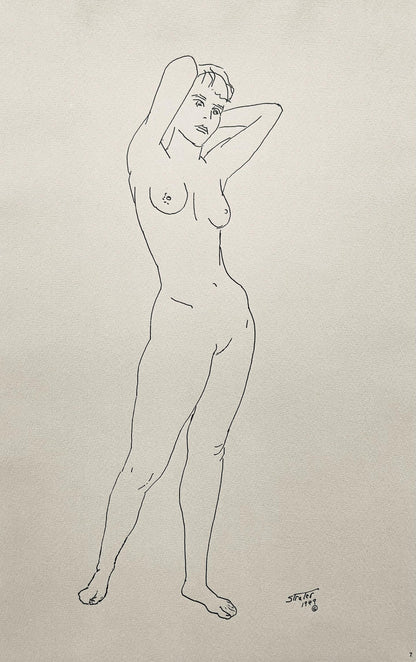 Henry Strater, Composition, 24 Drawings By Henry Strater, Lithograph