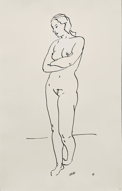 Henry Strater, Composition, 24 Drawings By Henry Strater, Lithograph