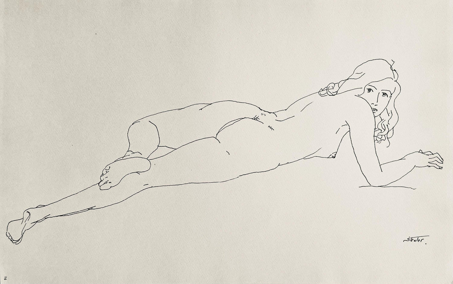 Henry Strater, Composition, 24 Drawings By Henry Strater, Lithograph