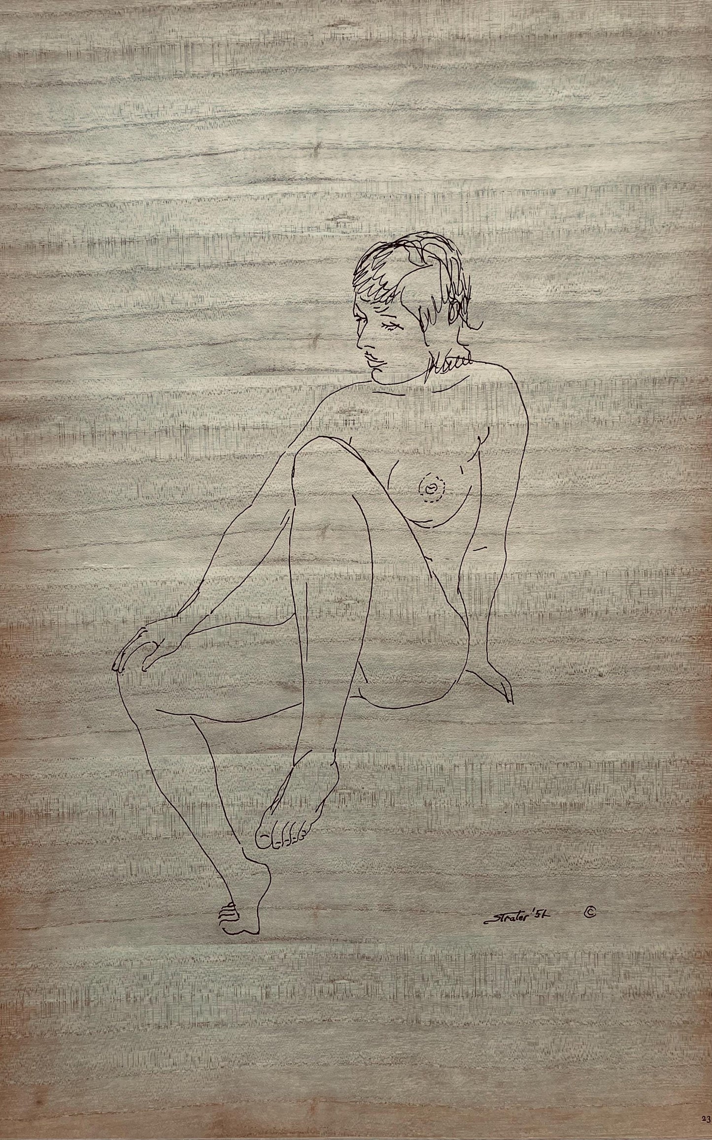 Henry Strater, Composition, 24 Drawings By Henry Strater, Lithograph