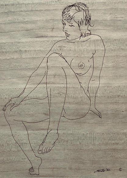 Henry Strater, Composition, 24 Drawings By Henry Strater, Lithograph