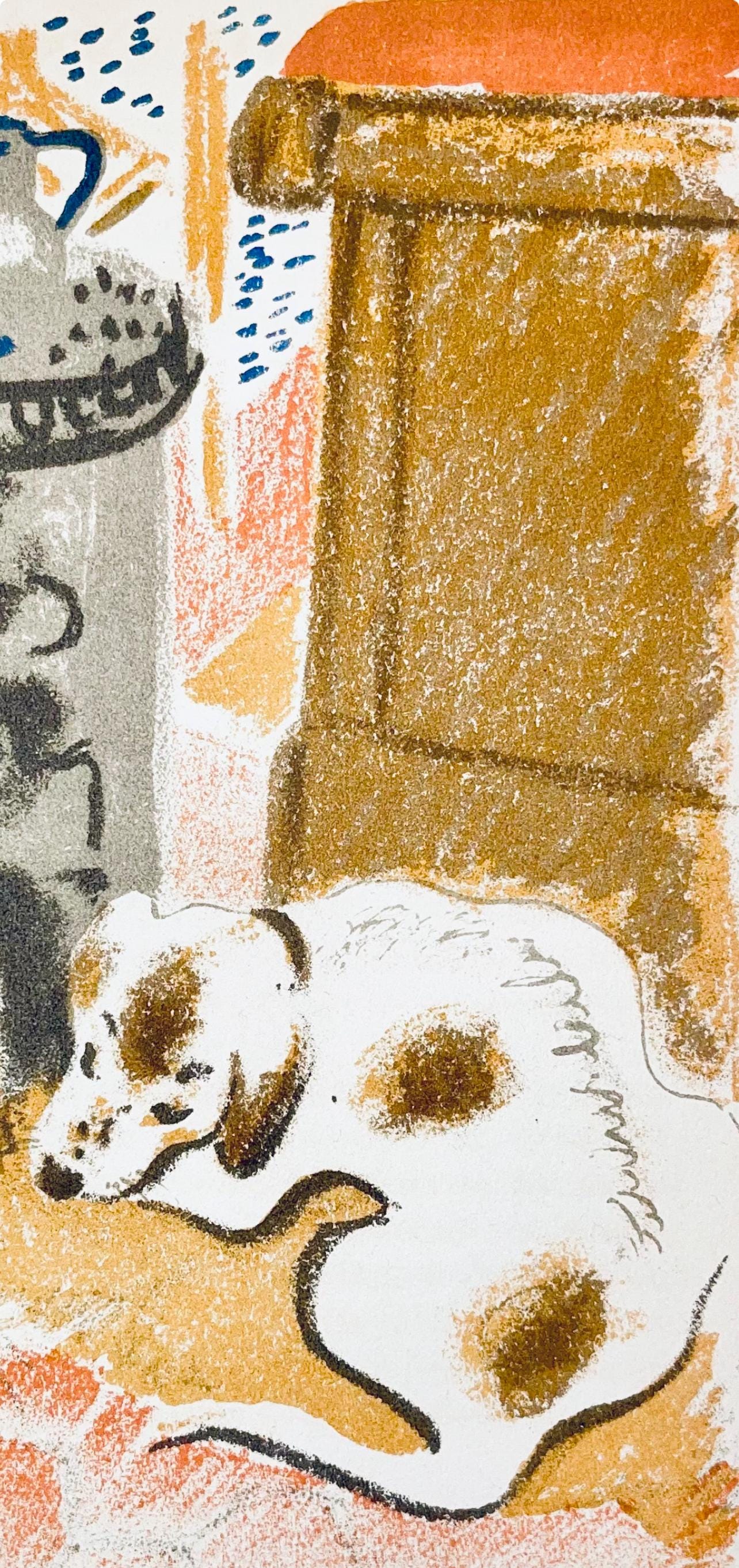 Maurice Mourlot, Composition, De Goupil A Margot, Histoires De Btes, Lithograph