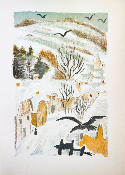 Maurice Mourlot, Composition, De Goupil A Margot, Histoires De Btes, Lithograph