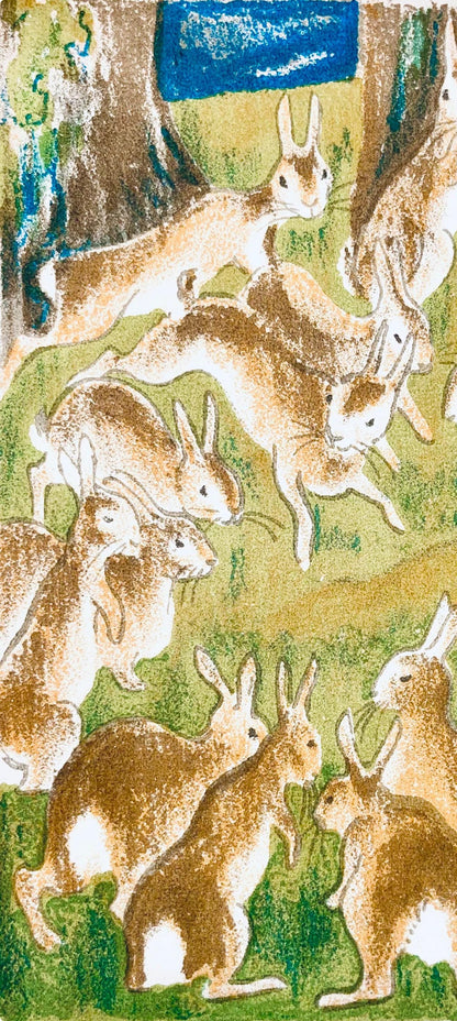 Maurice Mourlot, Composition, De Goupil A Margot, Histoires De Btes, Lithograph