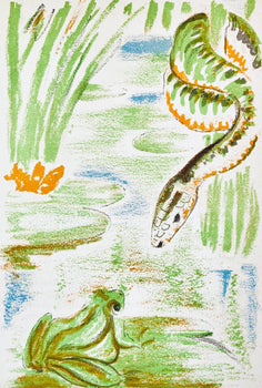 Maurice Mourlot, Composition, De Goupil A Margot, Histoires De Btes, Lithograph