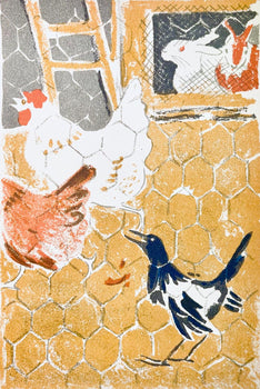 Maurice Mourlot, Composition, De Goupil A Margot, Histoires De Btes, Lithograph