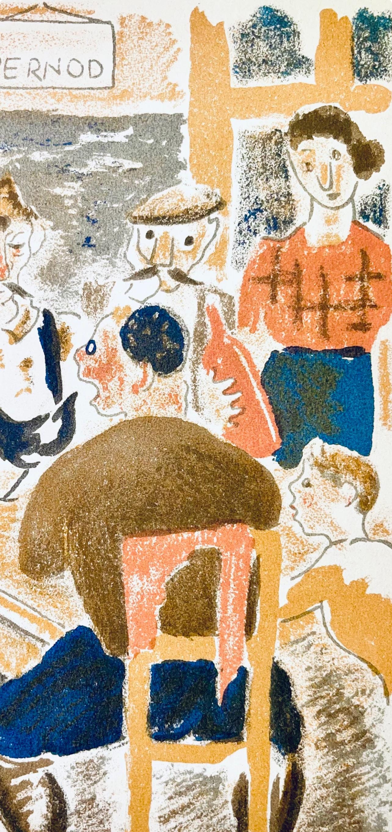 Maurice Mourlot, Composition, De Goupil A Margot, Histoires De Btes, Lithograph