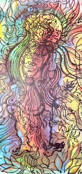 Jean Carzou, Composition, Ce Panorama Du Bouddhisme, Lithograph