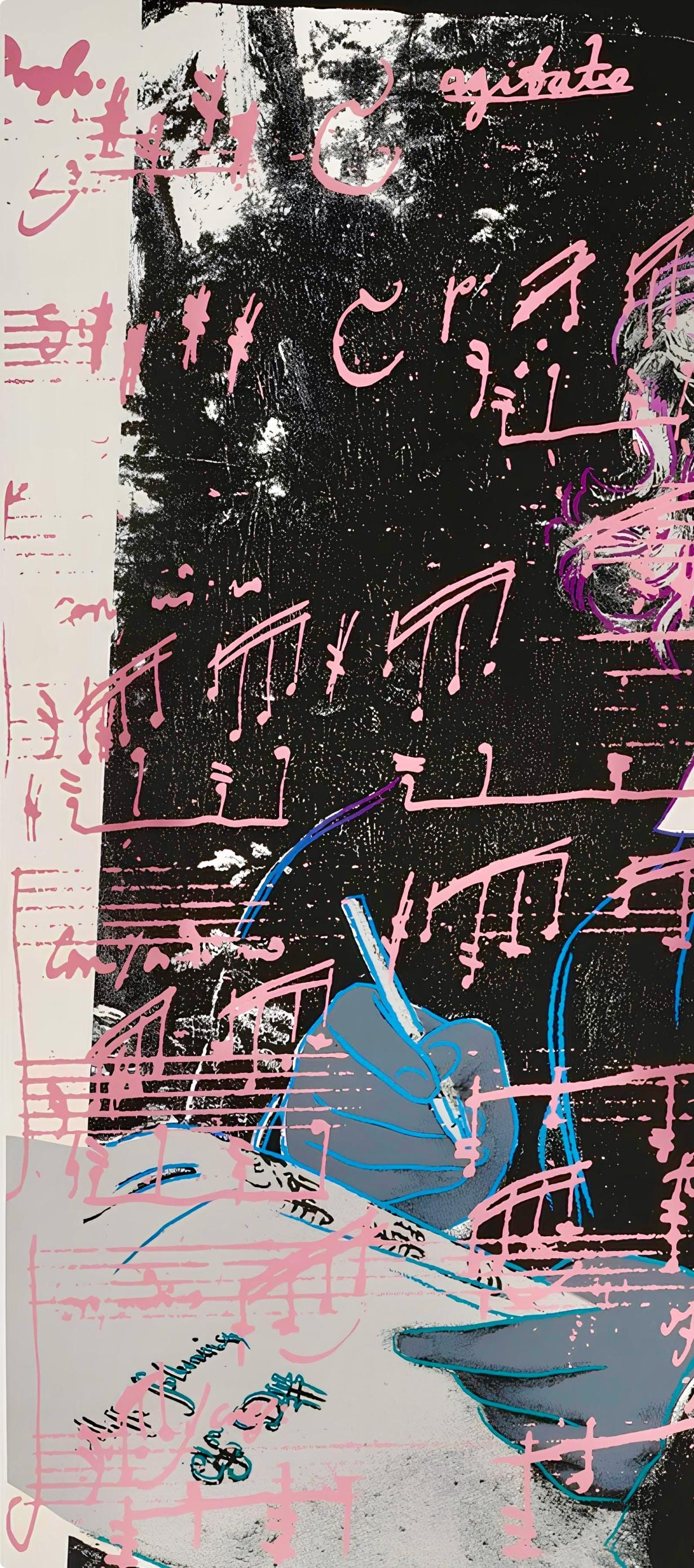 Andy Warhol, Beethoven, N391, Official, Sunday B. Morning, Silkscreen