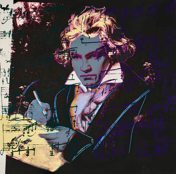 Andy Warhol, Beethoven, N393, Official, Sunday B. Morning, Silkscreen