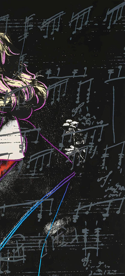 Andy Warhol, Beethoven, N390, Official, Sunday B. Morning, Silkscreen