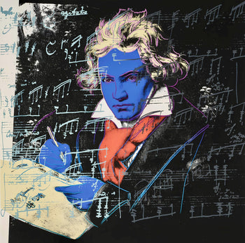 Andy Warhol, Beethoven, N390, Official, Sunday B. Morning, Silkscreen