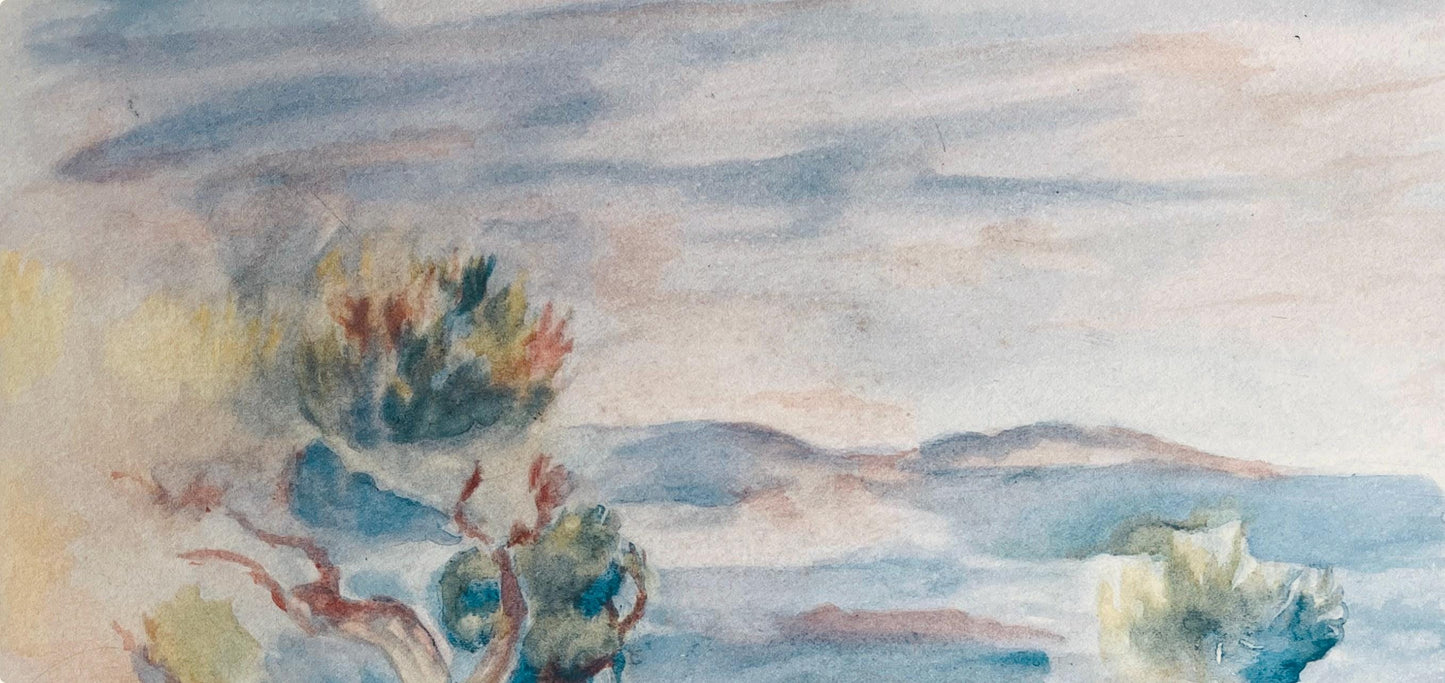 Pierre-Auguste Renoir, Composition, Seize Aquarelles Et Sanguines De Renoir, Lithograph