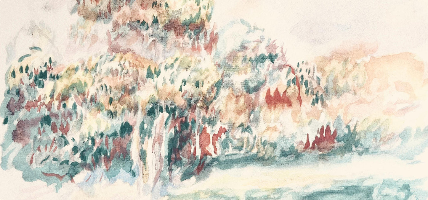 Pierre-Auguste Renoir, Composition, Seize Aquarelles Et Sanguines De Renoir, Lithograph