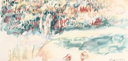 Pierre-Auguste Renoir, Composition, Seize Aquarelles Et Sanguines De Renoir, Lithograph