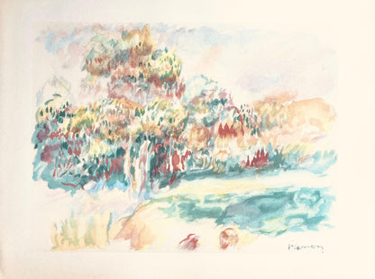 Pierre-Auguste Renoir, Composition, Seize Aquarelles Et Sanguines De Renoir, Lithograph