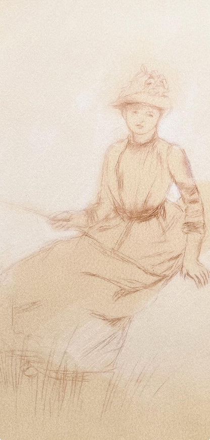 Pierre-Auguste Renoir, Composition, Seize Aquarelles Et Sanguines De Renoir, Lithograph