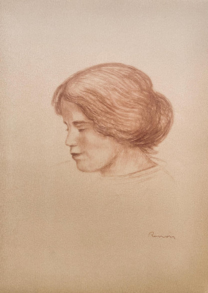 Pierre-Auguste Renoir, Composition, Seize Aquarelles Et Sanguines De Renoir, Lithograph