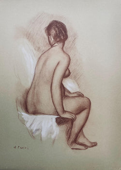 Pierre-Auguste Renoir, Composition, Seize Aquarelles Et Sanguines De Renoir, Lithograph